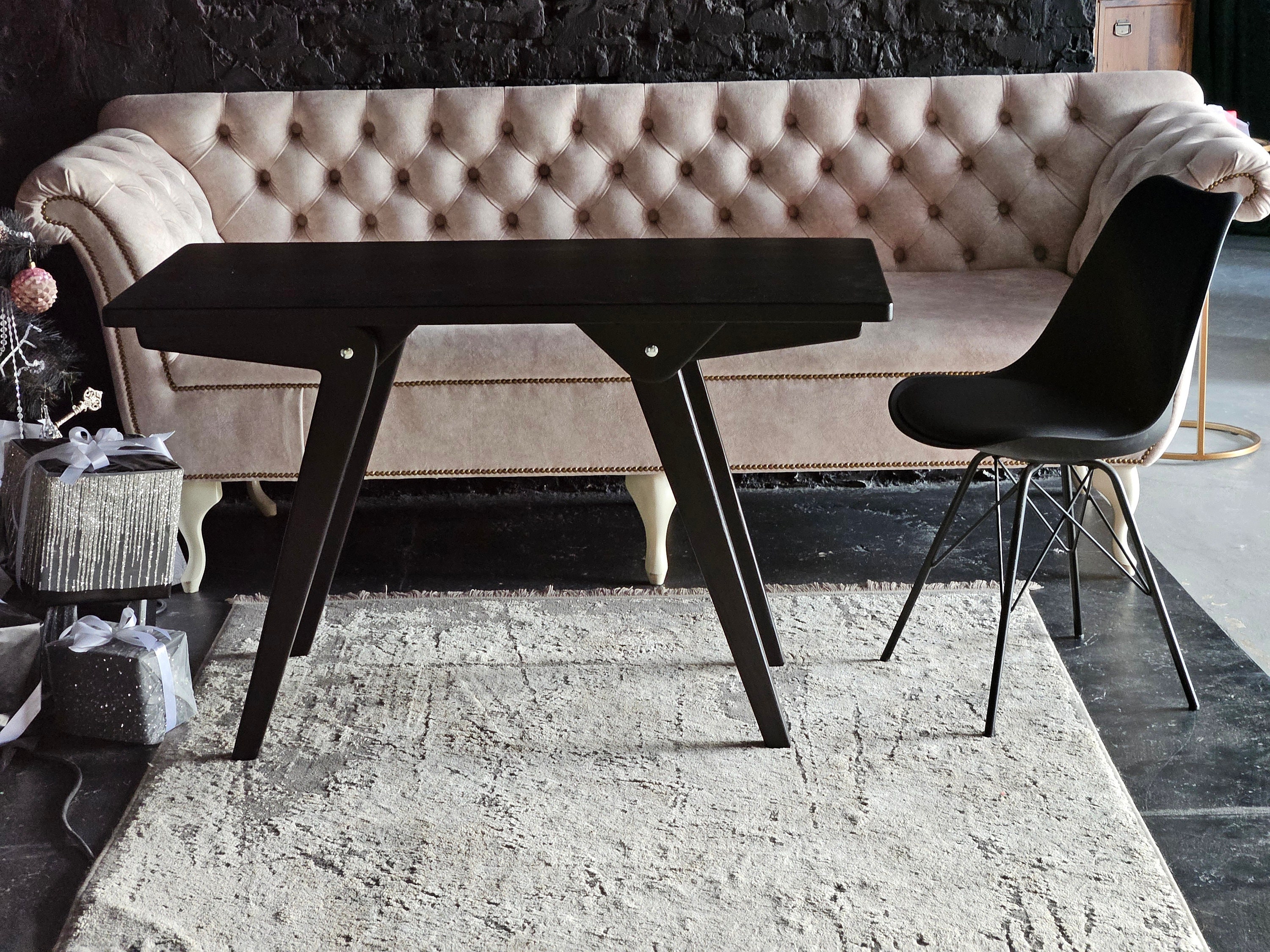 Transformer Table 2in1 Dining/coffee Black Coffee Table Handiwork ...