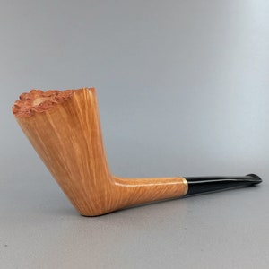Classic Briar Pipe, Classical Briar Pipe, Acrylic Stem Pipe, Hand-Carved Briar Wood, Unsmoked Pipe
