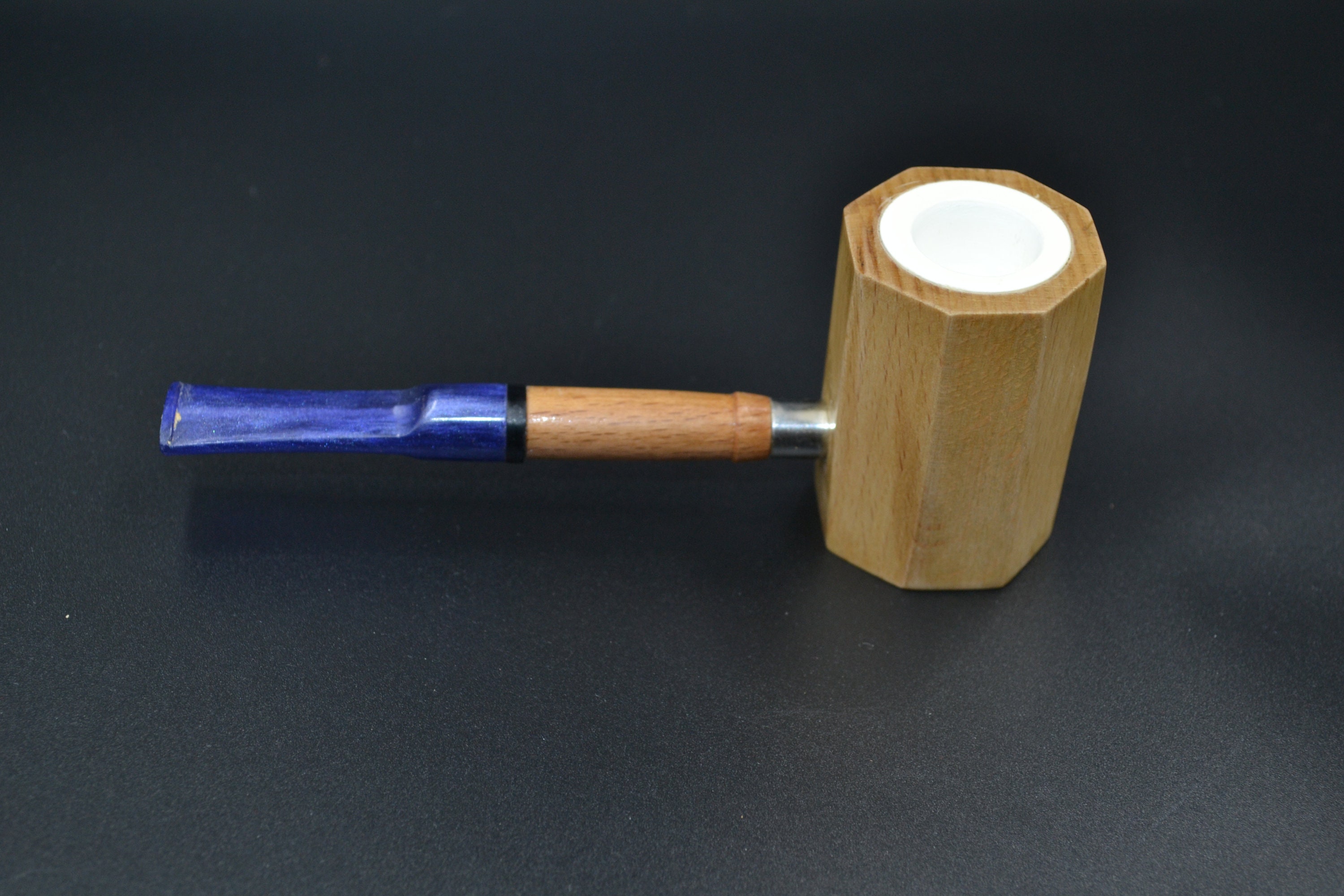 Wood Design Meerschaum Sitter Pipe Poker Pipe Block