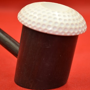 LARGE Bowl Calabash, Sitter Calabash Pipe, Wood Calabash Pipe, Lattice Bowl Pipe, Lattice Bowl Calabash Pipe, Freehand Pipe