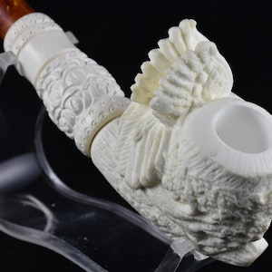 Eagle Meerschaum Pipe, The Best Quality Meerschaum, Unsmoked Meerschaum, Block Meerschaum