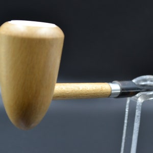 Classical Meerschaum Pipe, Turkish Pipe, The Block Meerschaum, Unsmoked Pipe, Meerschaum Pipe, Handmade Pipe