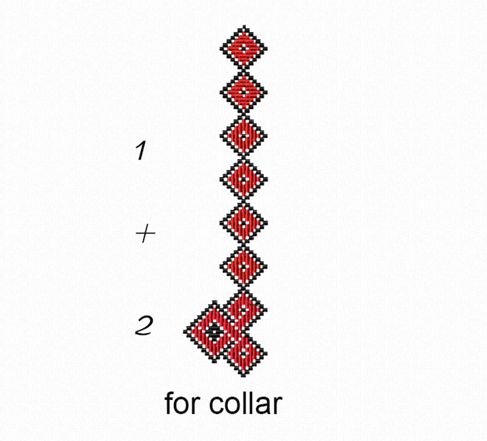 Geometric Machine Embroidery Designs. Set Ukrainian Ornaments Etsy