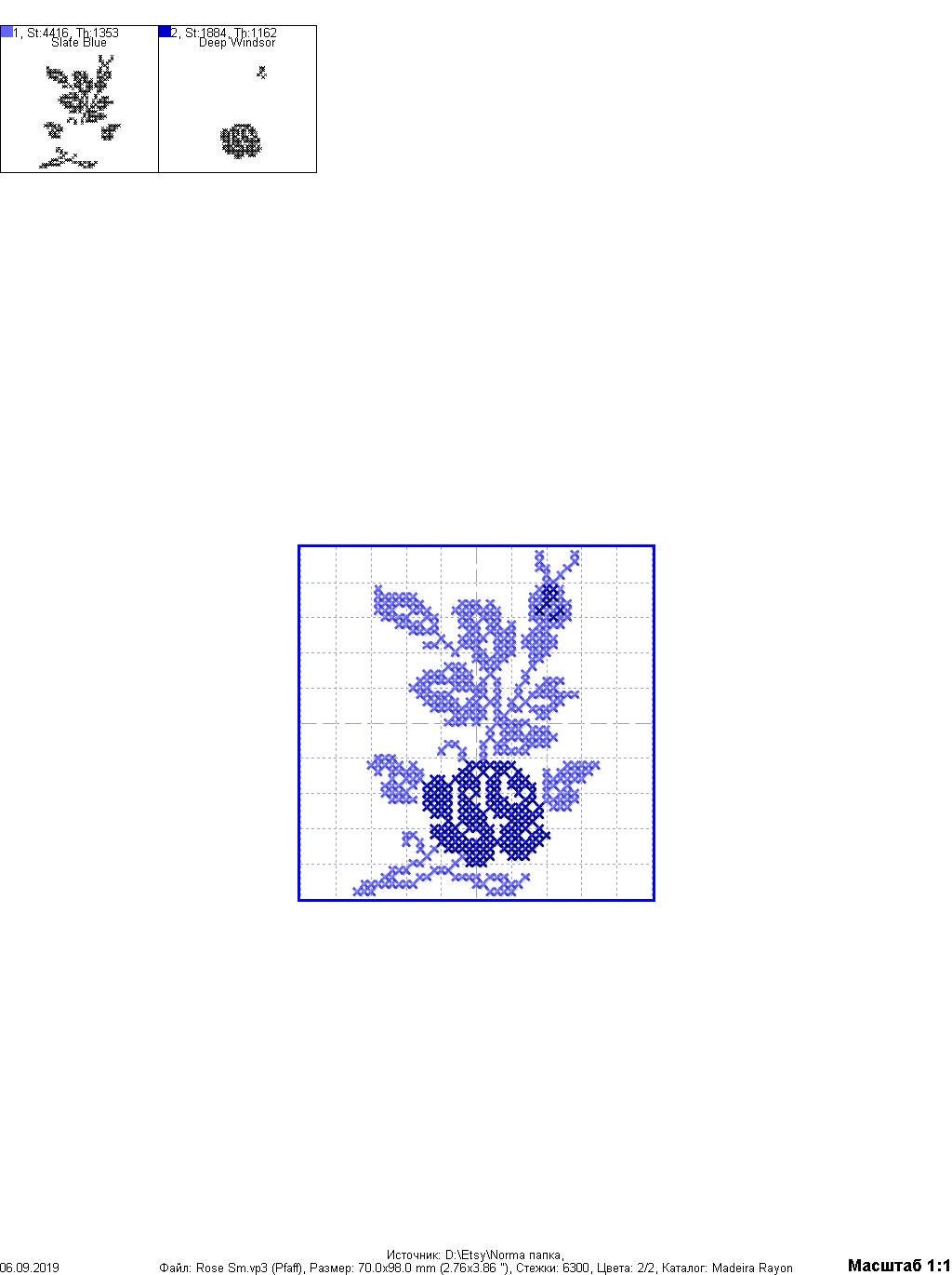 Flowers Machine Embroidery Design Floral Cross Stitch Pattern. Etsy