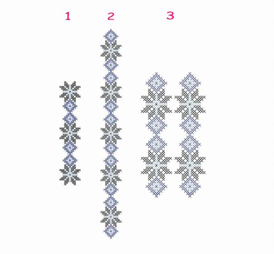 Geometric Machine Embroidery Designs Folk Ukrainian Ornaments Etsy