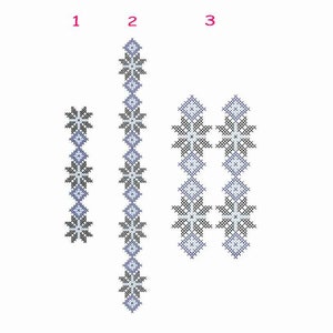 Geometric Machine Embroidery designs Folk Ukrainian ornaments for clothes