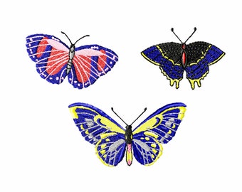 Butterfly Machine Embroidery pattern Set embroidery designs.