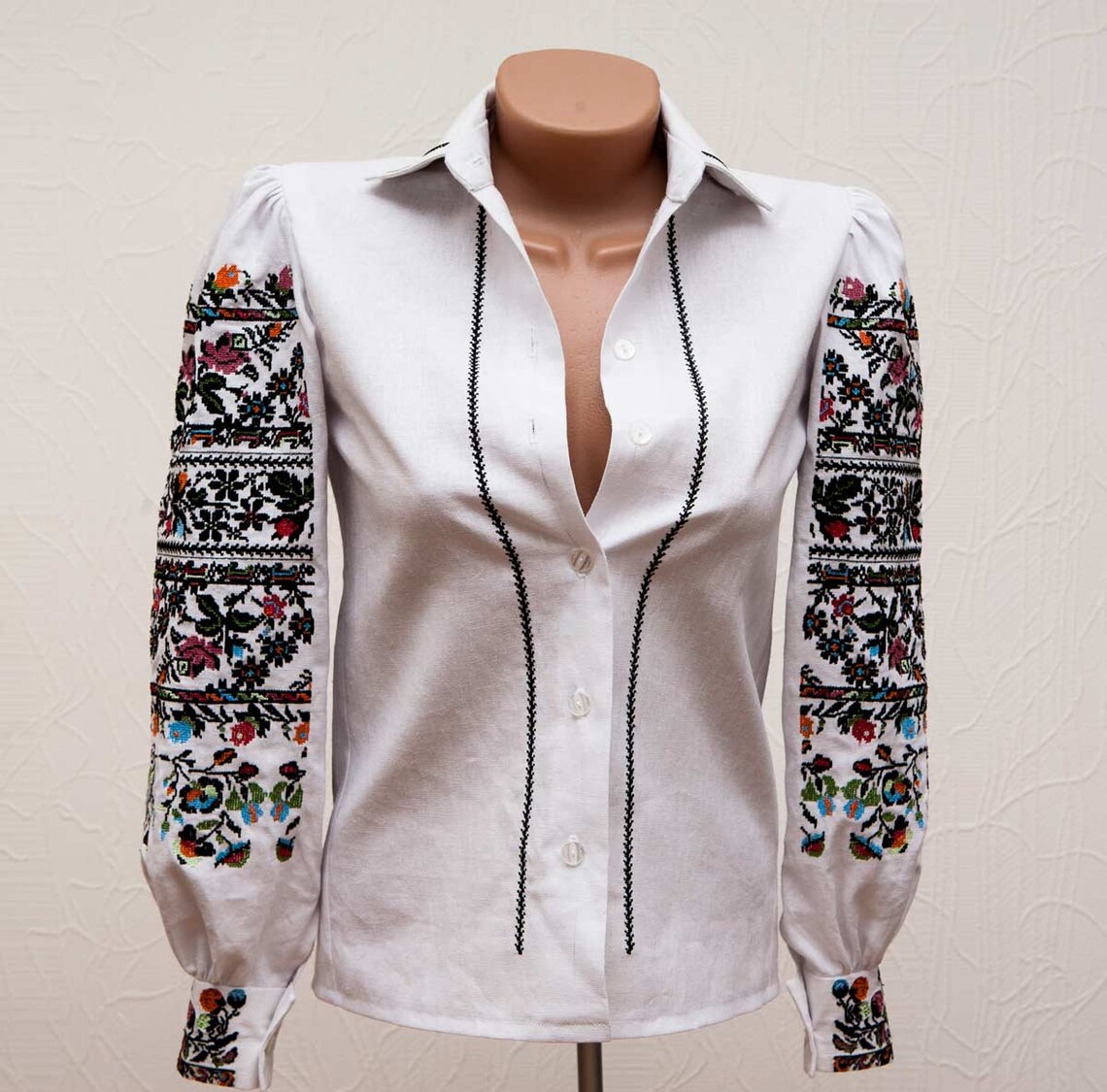 Ukrainian Machine Embroidery Design. Folk Cross Stitch Pattern Etsy