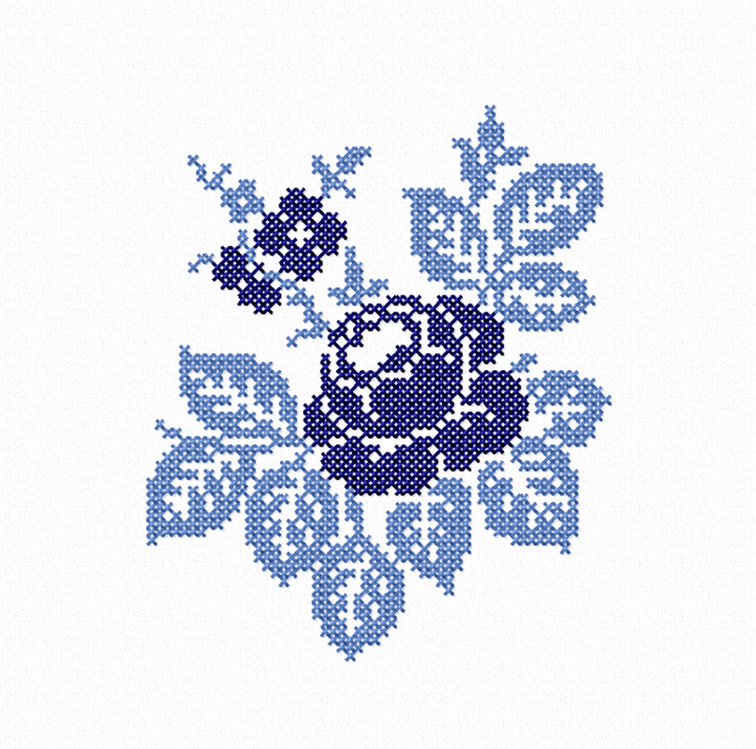Roses Machine Embroidery Designs for Mask Flowers Cross Stitch - Etsy