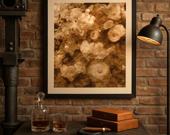 Rustic Stone Texture Wall Art: Abstract Rock Photography (Digital Download)