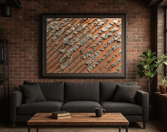 Industrial Cable Texture Art Print | Steampunk Decor (Digital Download)