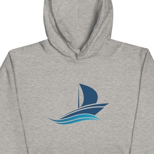 Sailing Unisex Hoodie, Gift For Sailors, Gift For Boaters,  Nautical Hoodie