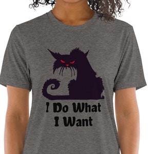 I Do What I Want Cat Unisex T-shirt