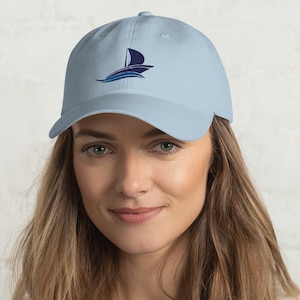 Sailing Dad hat, Gift For Sailor, Gift For Boater, Nautical Cap