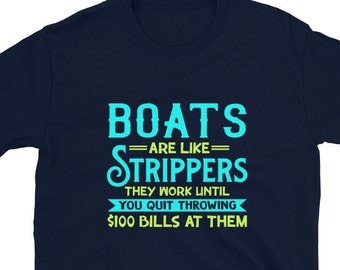 Funny Boating Short-Sleeve Unisex T-Shirt, Boat Owner Shirt