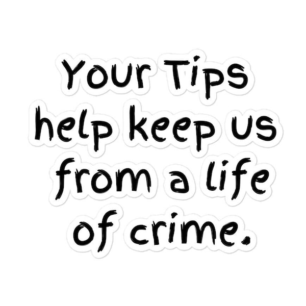 Funny Tip Jar Signs - Etsy