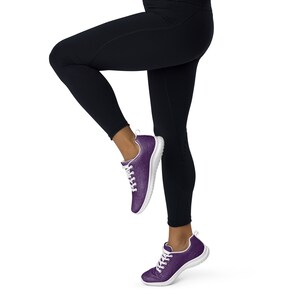 women's purple athletic shoes