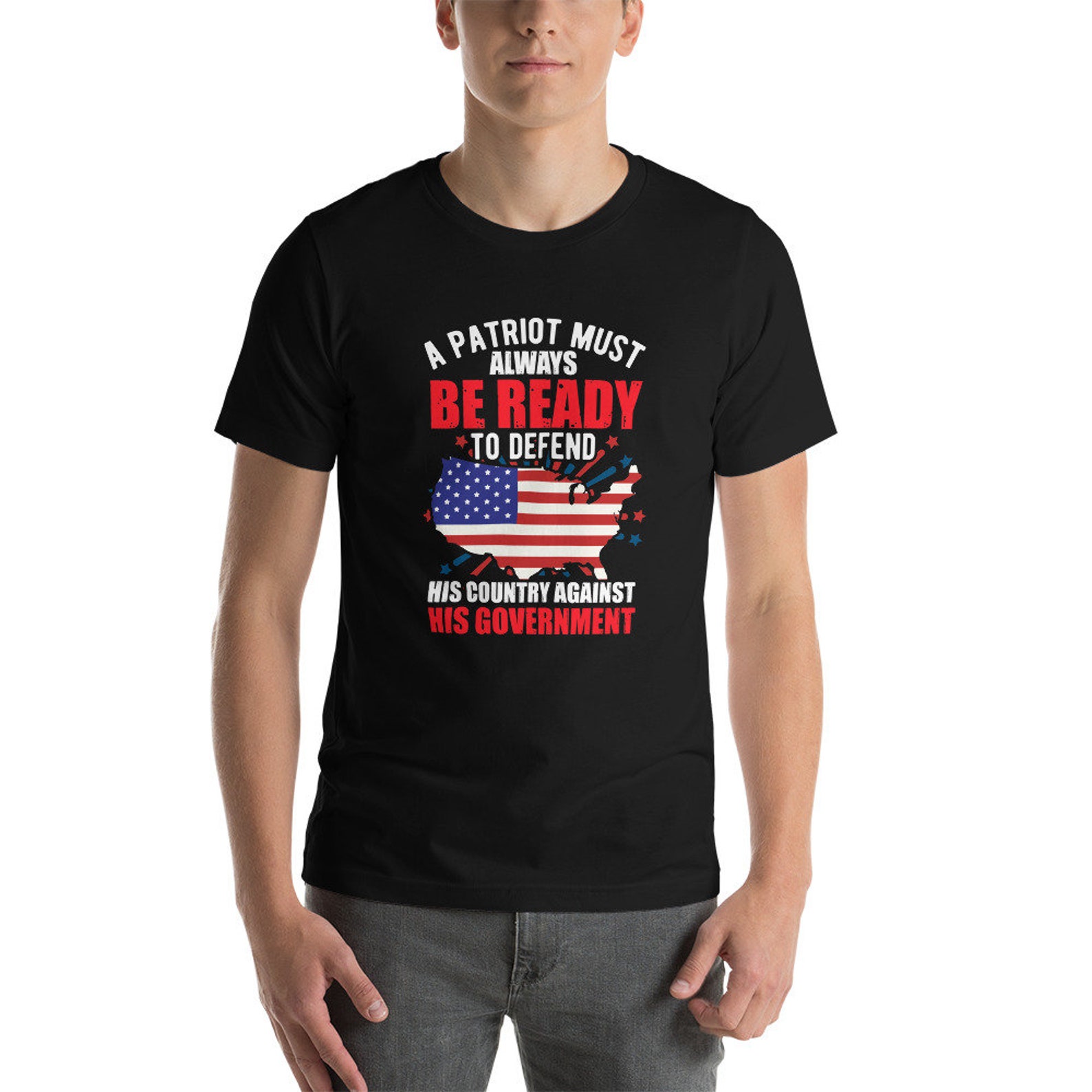 A Patriot Must Always Be Ready To...short-sleeve Unisex | Etsy