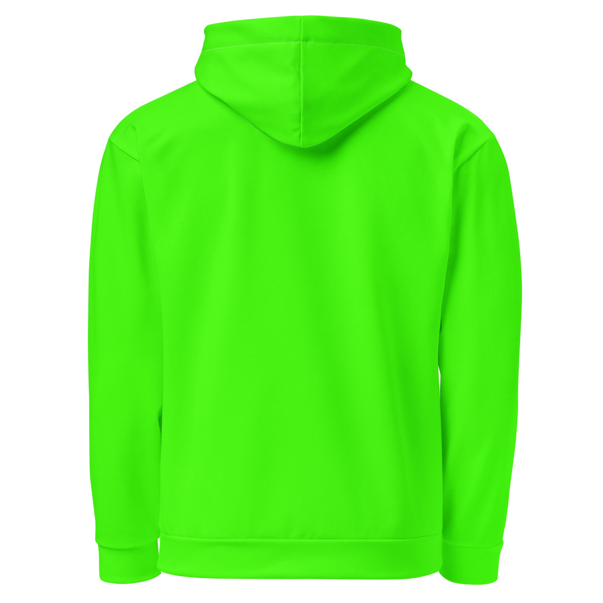 Electric Green Unisex Hoodie, Bright Green Hoodie, Fashion
