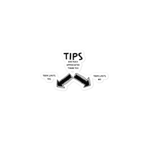 Funny Tip Jar Adesivi senza bolle, Tip Jar Signs, Bar Signs, Creative Tip Jar, Tip Jar Label