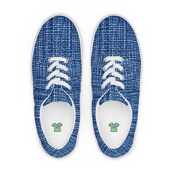 denim sepia style canvas shoes