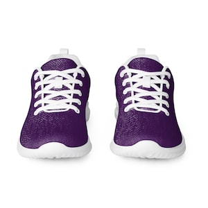 Women’s Deep Purple Athletic Shoes, Women's Royal Purple Runners, Dark ...