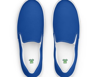 Zapatos de lona slip-on para mujer