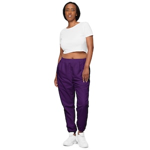 Deep Purple Unisex track pants, Royal Purple workout pants