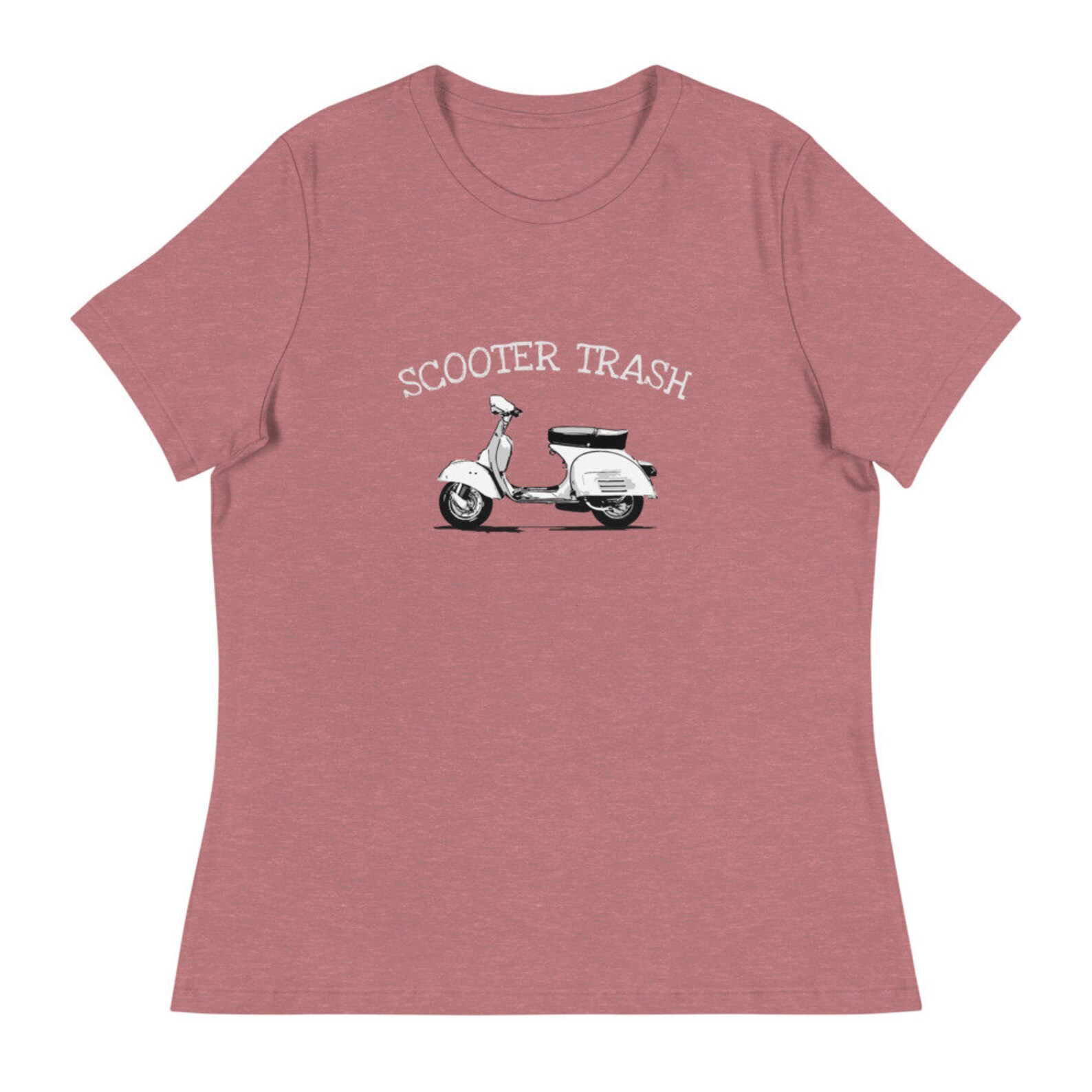 Scooter Trash Women's Relaxed Tshirt Etsy