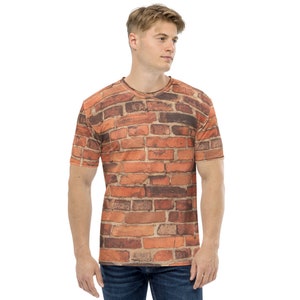 Red Brick Wall Men&#39;s T-shirt