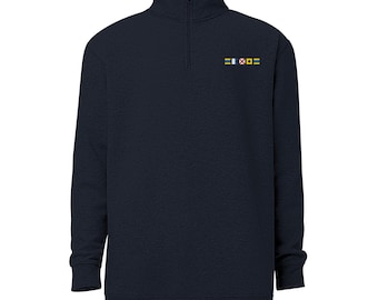 Unisex fleece pullover