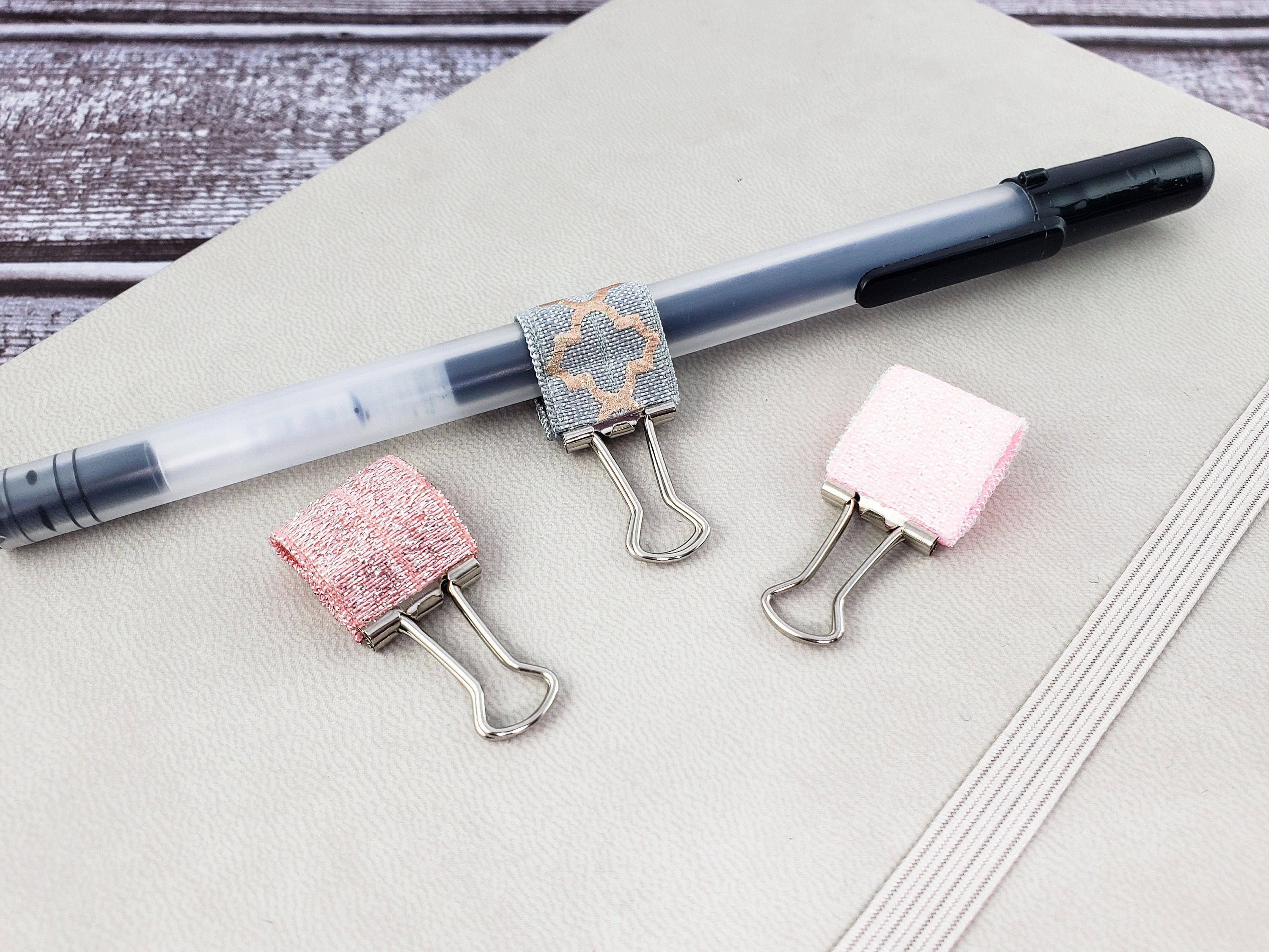 Loop Pen Holder Set Planner Pretties Pen Holder Clips Etsy