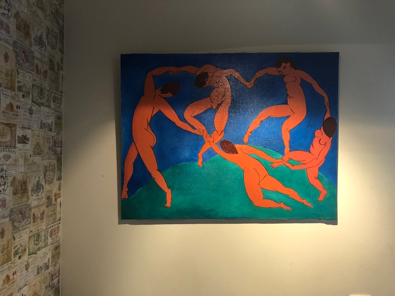 Henri Matisse Dance copy picture Oil Painting Oil Painting Etsy