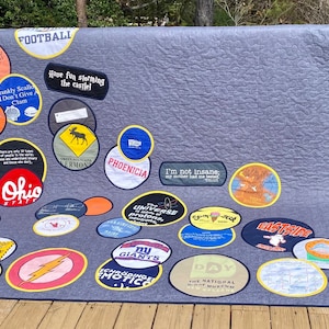 T-shirt Quilt/T-shirt Quilt Custom/Keepsake Quilt/Memory Quilt/ CUSTOM Order/ DEPOSIT ONLY