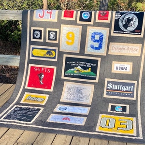 T-shirt Quilt/T-shirt quilt custom/keepsake quilt/memory quilt/CUSTOM Order/DEPOSIT ONLY