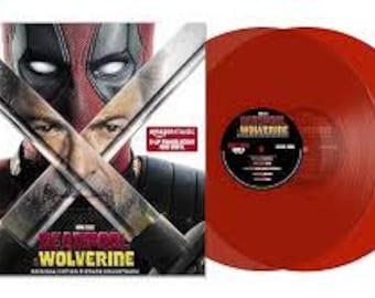 Deadpool & Wolverine Soundtrack (2002) - NEW and SEALED (180 Double Album Red Vinyl)
