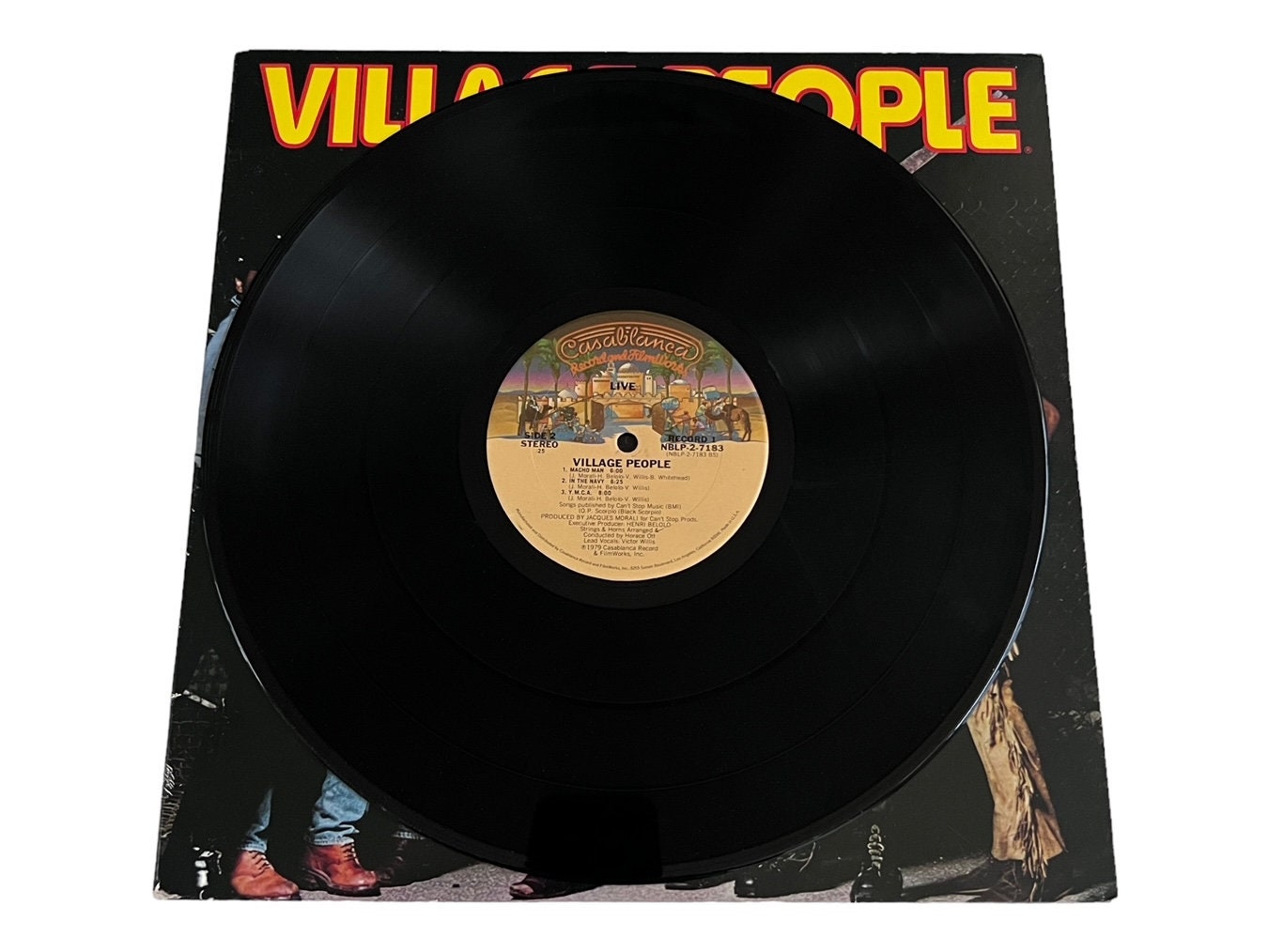Village People - Live and Sleazy (1979) DOUBLE ALBUM - Etsy