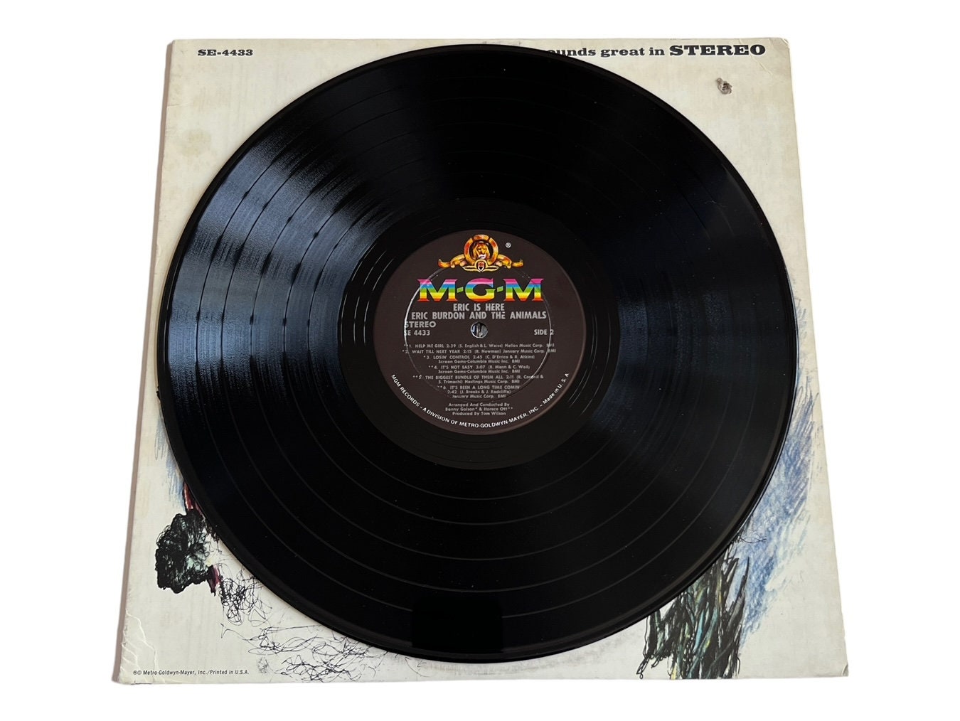 ◾️高音質USオリジナルステレオ盤■ERIC BURDON & THE ANIMA Eric Burdon and the Animals - Eric is Here (1967) - Etsy