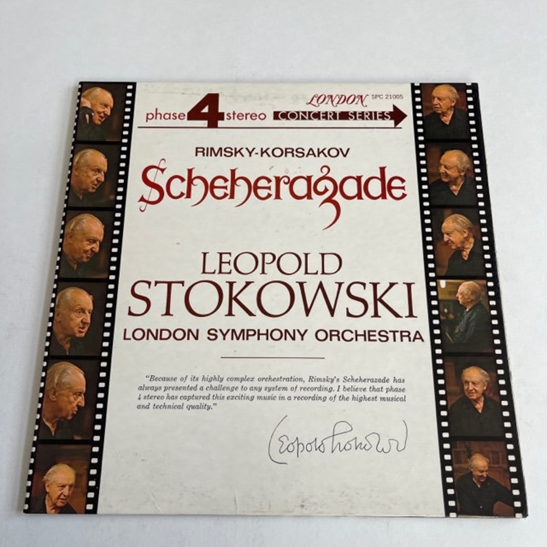 Rimskykorsakov Leopold Stokowski Scheherazade 1969 SPC Etsy