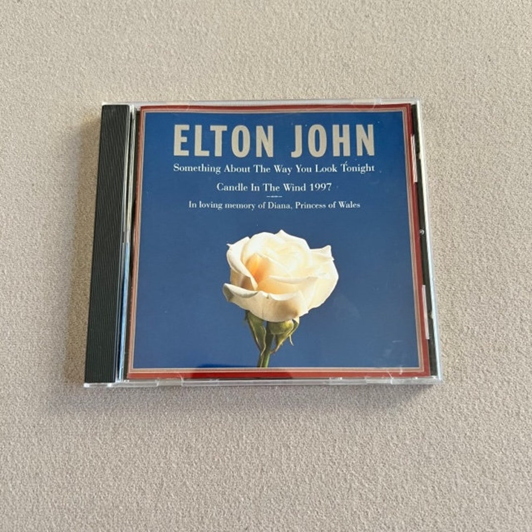 Candle In The Wind Diana Traduction Elton John Something About the Way You Look Tonight / Candle - Etsy France