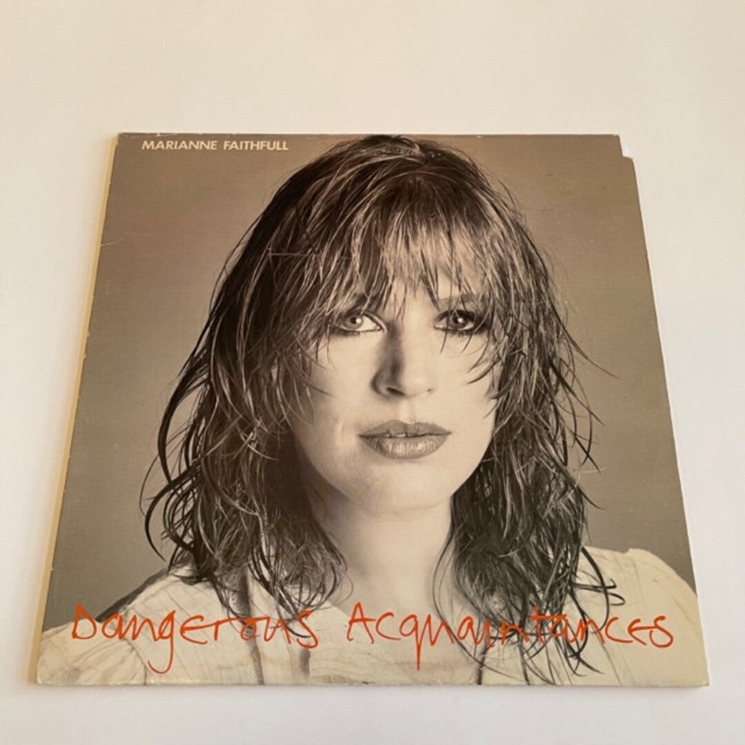Marianne Faithful - Dangerous Acquaintances (1981) - Etsy