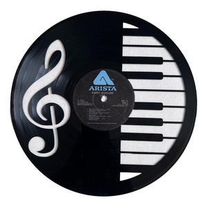 Piano Keys Vinyl Art - Barry Manilow