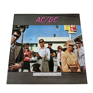 AC/DC - Dirty Deeds Done Dirt Cheap - (1976) 50TH Anniversary 180 Gram Gold Vinyl