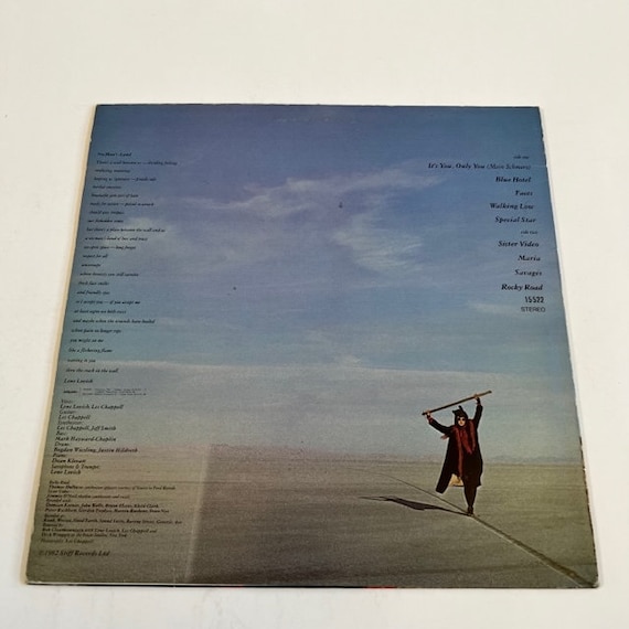 Lene Lovich – No Man's Land – Cassette (Album), 1982