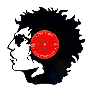 Bob Dylan Vinyl Art - Blonde On Blonde