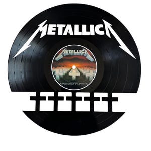 Metallica Vinyl Record Art