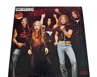 Scorpions Virgin Killers Vinyl Record LP RCA Victor Records 1976