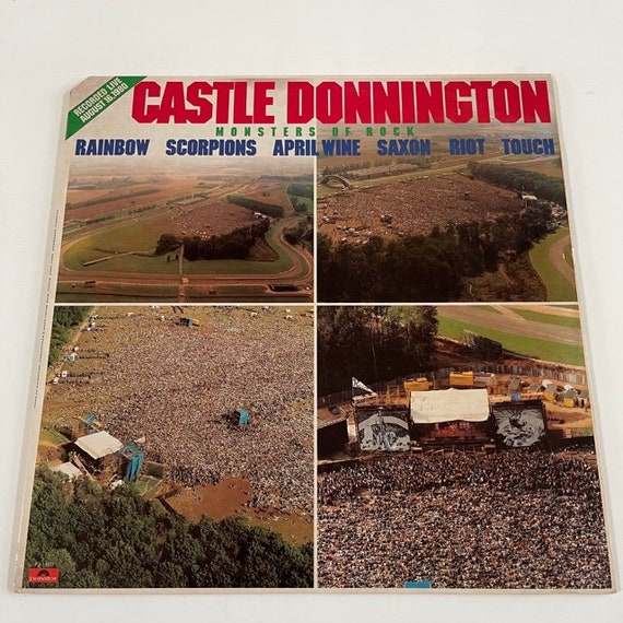 Castle Donnington Monsters of Rock 1980 LIVE ALBUM Etsy