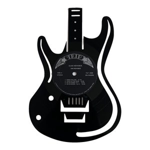 Guitar Vinyl Record Art - Jimi Hendrix