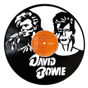 David Bowie Vinyl Record Art